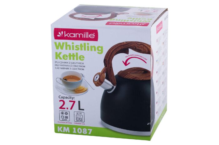 Чайник нержавеющий Kamille 2.7 л 1087 (1087)