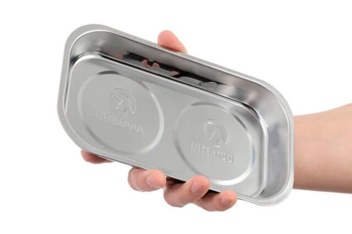 Тарілка магнітна Intertool 136 x 237 мм (ET-1053)