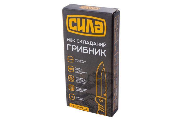 Нож складной Сила 204 мм грибник (401010)
