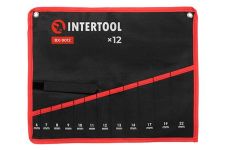 Чохол для гайкових ключів Intertool 450 x 360 мм x 12 кишень (BX-9012)