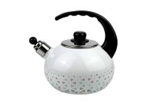 Чайник емальований Kamille 2.5л трикутники (1037)