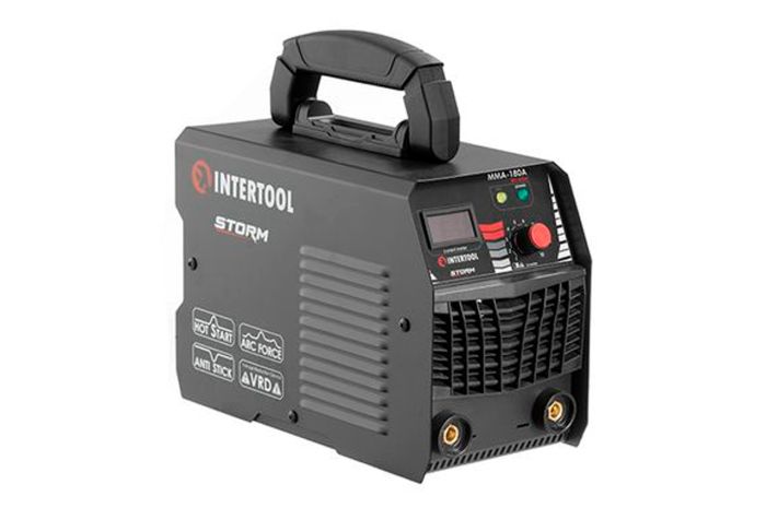 Апарат зварювальний інверторний Intertool-Storm MMA-180A x 8200Вт (WT-4004)