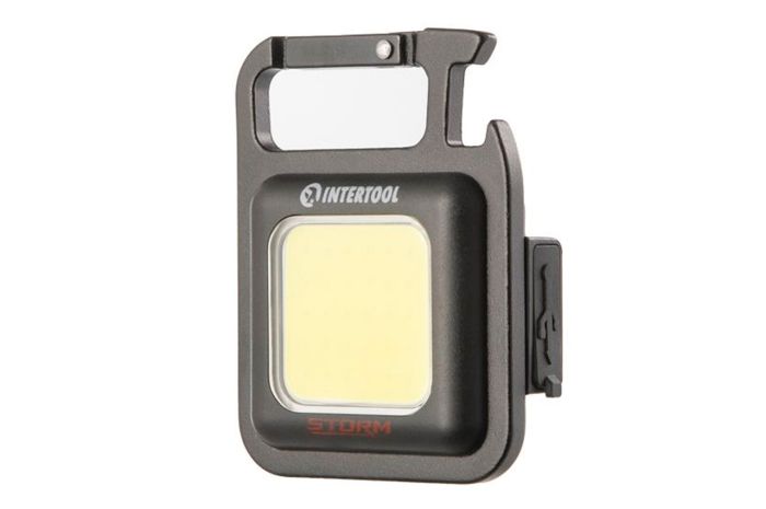 Ліхтар брелок Intertool-Storm 3Вт x 350Лм x 500мAч 4 (LB-0160)