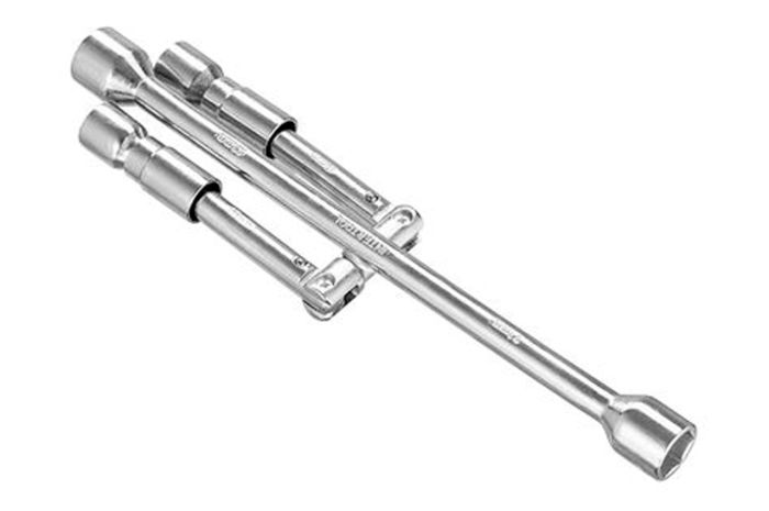 Ключ балонний хрестовий розкладний Intertool 17 x 19 x 21 x 23мм (HT-1596)