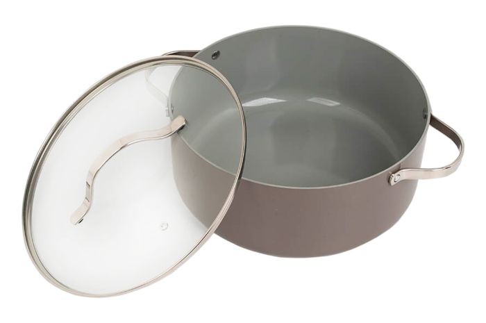 Кастрюля антипригарная Maestro 180мм x 1.9л Ceramic (MR-4009-18)