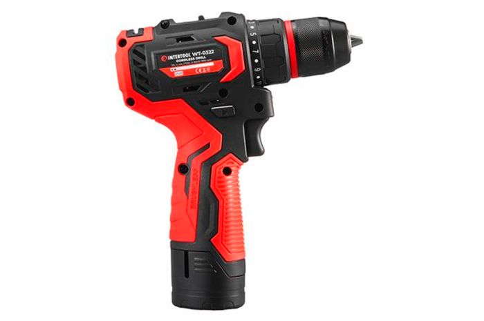 Шуруповерт акумуляторний Intertool-Storm 12В x 2Ач Li-Ion Brushless (WT-0322)