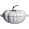 Каструля чавунна емальована Iron Tomato 2,5 л, білий Yiwu HP-FLG-20 BEIGE