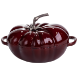 Каструля чавунна емальована Iron Tomato 2,5 л, бургунді Yiwu HP-FLG-20 burgundy