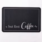 Килимок для кухні But first Coffee 38*58 см діатомітовий HP-42-43