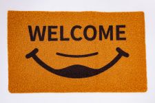Килимок привратний WELCOME прямокутний 70*40 см коричневий HP-47-9