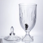 Лимонадниця Ocean Crystal 5 літрів із краном для мохіто соку напоїв HP-19-300