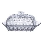Маслянка для вершкового масла 17х10.5х8 см з кришкою зі скла HP-YH-46