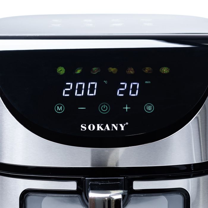 Аерогриль-фритюрниця Sokany на 7 літрів 1800 Вт SK-10031