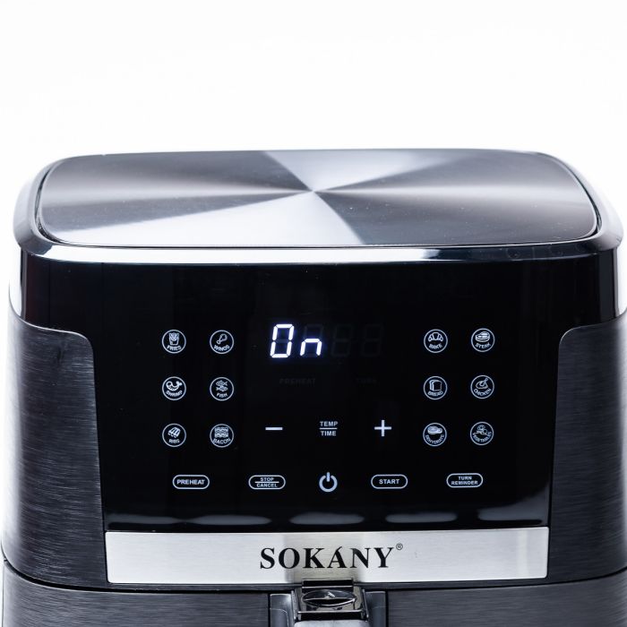 Мультипіч аерогриль 8,5 л сенсорний екран Sokany SK-10004