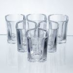 Набір чарок для віскі Pure Square 6 штук по 78 мл HP-17-40