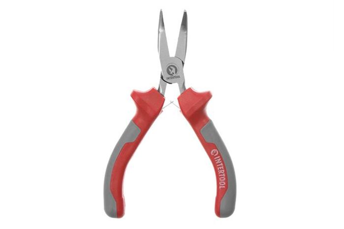 Щипцы изогнутые Intertool 115 мм Pro (NT-0103)