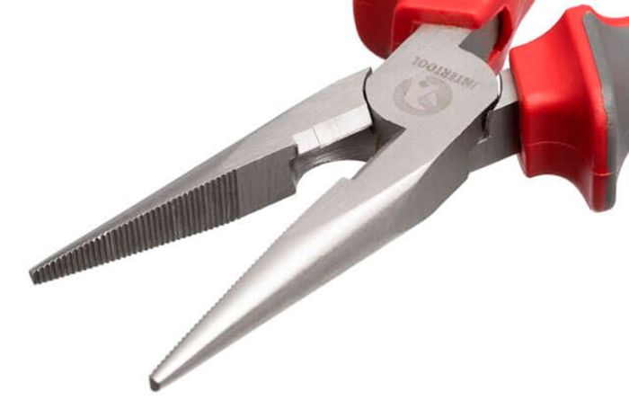 Щипцы удлиненные прямые Intertool 160 мм (HT-0127)