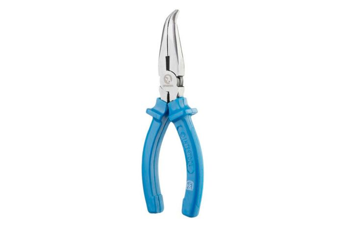 Щипцы удлиненные изогнутые Intertool 160 мм American type (HT-0124)