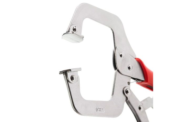 Клещи зажимные Intertool 280 мм C-образные (UT-5206)