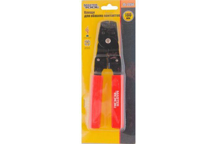Кліщі для обтиску контактів Mastertool 180 мм 0.08-5 мм² (75-2256)