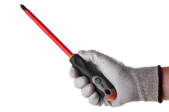 Викрутка Intertool хрестова PH3 х 150 мм 1000 В діелектричні (VT-3213)