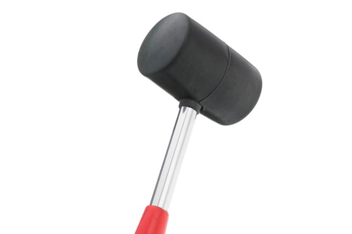 Киянка Intertool 680 г х 80 мм черная ручка металл (HT-0232)