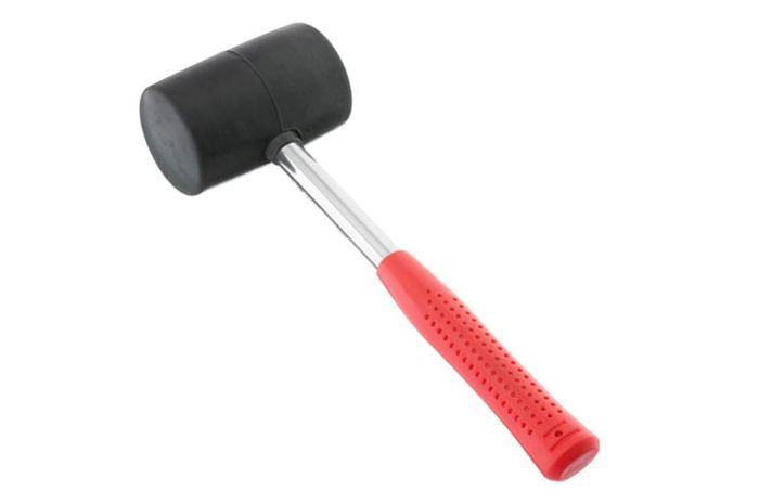 Киянка Intertool 680 г х 80 мм черная ручка металл (HT-0232)