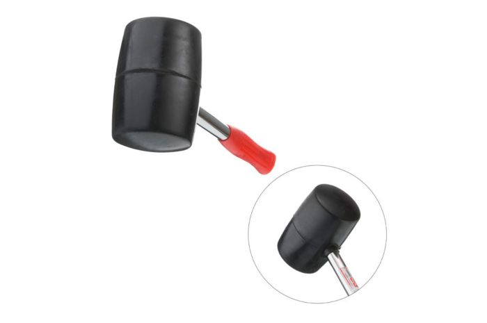 Киянка Intertool 900 г х 90 мм черная ручка металл (HT-0233)
