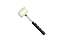 Киянка Intertool 450 г х 65 мм белая ручка металл (HT-0227)