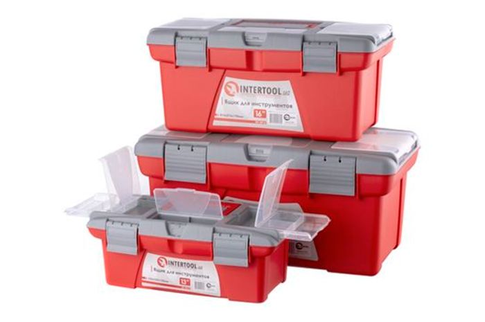 Комплект ящиків Intertool 13"  16" 18" (3 шт.) BX-0403 (BX-0403)