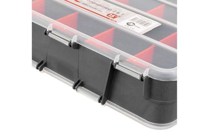 Організатор Intertool 15" 2-в-1 380 х 290 х 80 мм (BX-4005)