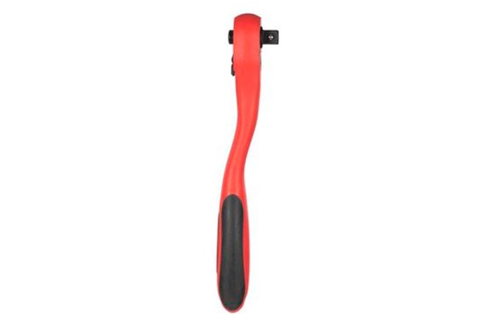 Рукоятка с храповым механизмом Intertool изогнутая 3/8" х 72T Pro (HT-2108)