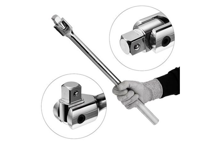 Вороток с карданом Intertool 3/4" 480 мм (ET-1037)