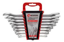 Набор рожковых ключей Intertool 8 шт. (6-22 мм) (HT-1002)