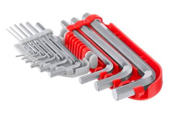 Набор ключей шестигранных Intertool 1.5-10мм PRO (9шт) (HT-1801)
