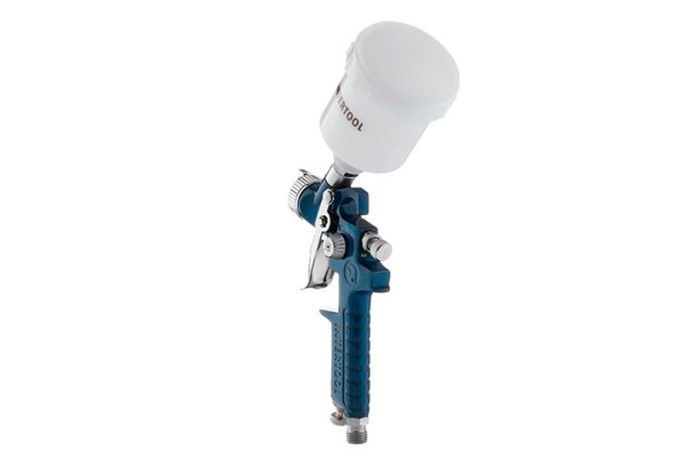 Пневмопістолет лакофарбовий HVLP Intertool верхній бак 125 мл x 0.8 мм (PT-0101)