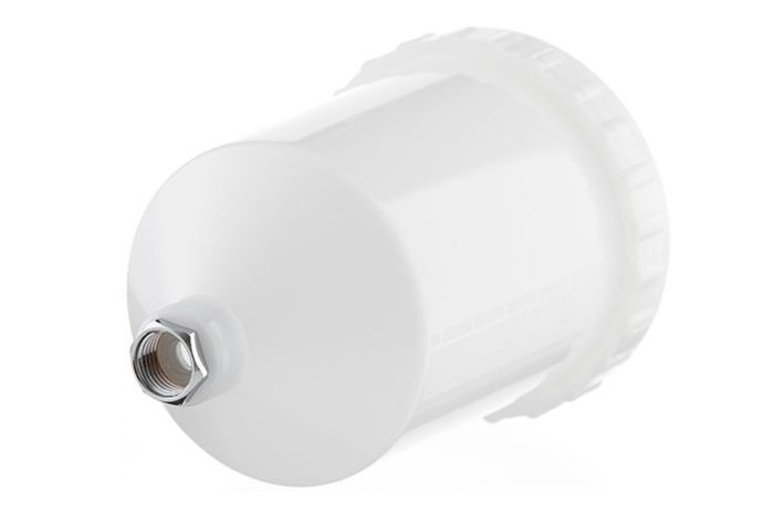 Бачок для пневмопистолета LVLP Intertool 600 мл внутренняя резьба М16 x 1.5 мм (PT-1901)