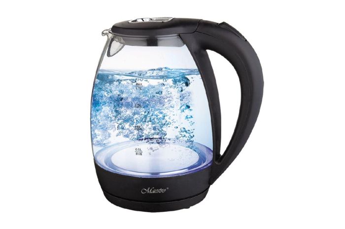 Электрочайник Maestro MR-061 стекло черный (MR-061-BLACK)