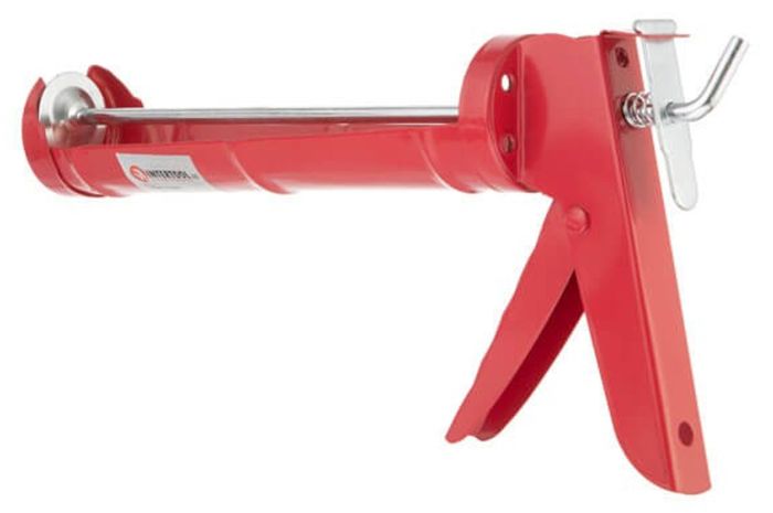 Пистолет для силикона Intertool сплошной 225 мм (HT-0021)