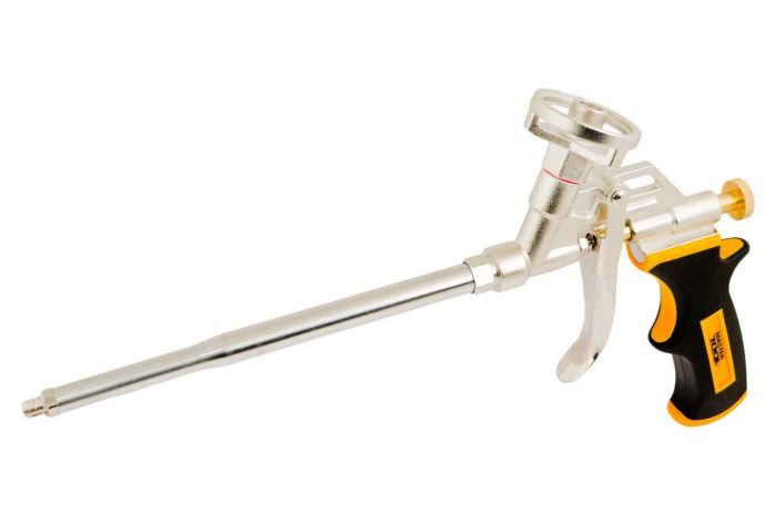 Пістолет для піни Mastertool 290 мм нікель (81-8671)