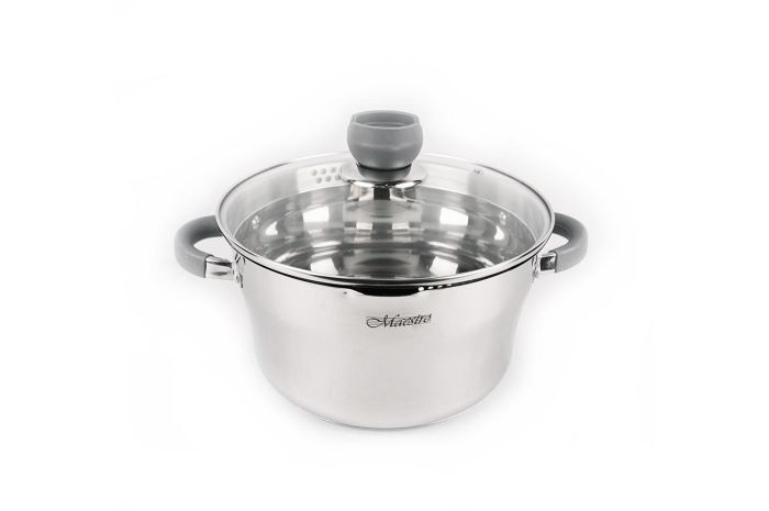 Кастрюля нержавеющая Maestro 180 мм х 2.4 л MR-3507-18 (MR-3507-18)
