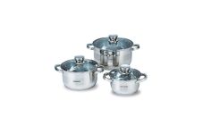 Набор посуды нержавеющий Maestro 1.5 х 3 х 5 л (3 шт.) MR-2220-6L (MR-2220-6L)