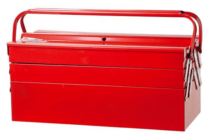 Ящик для инструмента Intertool 450 мм x 5 секций металлический HT-5045 (HT-5045)