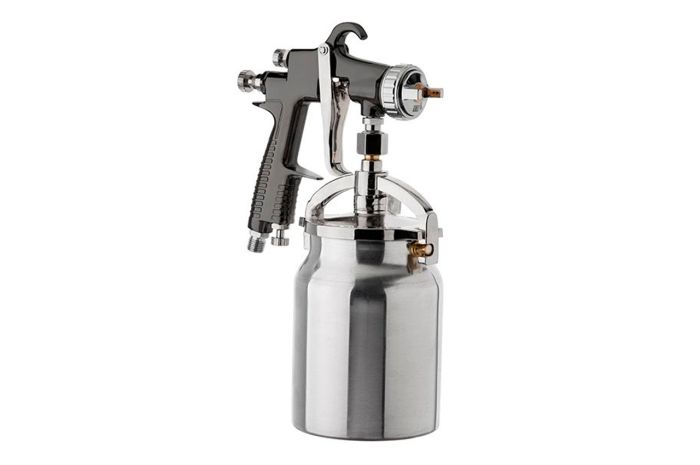 Пневмопистолет лакокрасочный HP Intertool нижний бак 1000 мл x 1.8 мм PT-0140 (PT-0140)