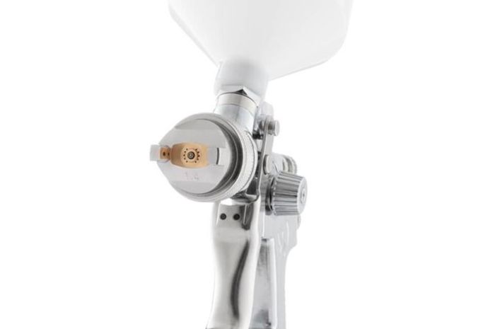 Пневмопістолет лакофарбовий HVLP Intertool верхній бак 600 мл x 1.4 мм PT-0103 (PT-0103)