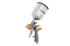 Пневмопистолет лакокрасочный LVLP Intertool верхний бак 600 мл x 1.8 мм PT-0135 (PT-0135)