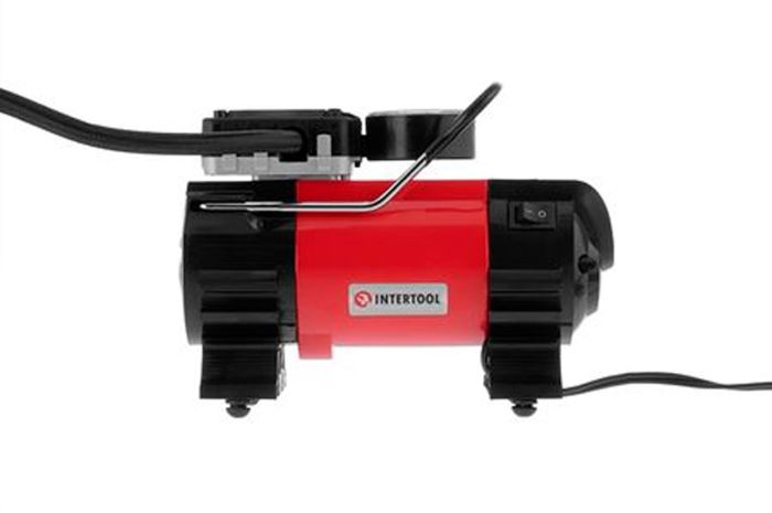 Компрессор автомобильный Intertool 7бар x 20л/мин одноцилиндровый (AC-0001)