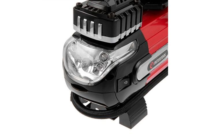 Компрессор автомобильный Intertool 7бар x 40л/мин двухцилиндровый (AC-0003)