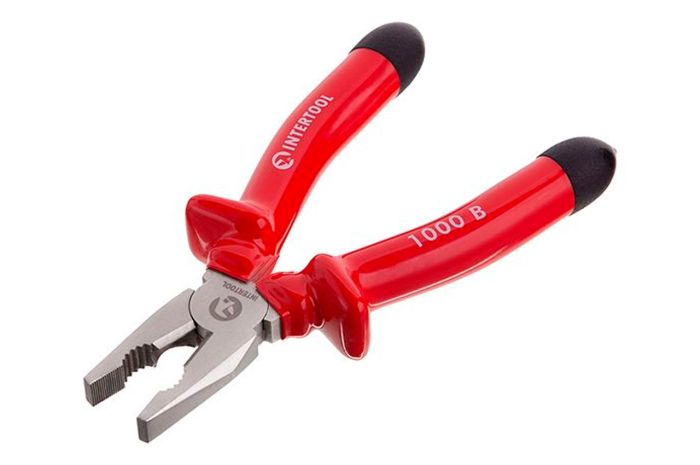 Плоскогубці Intertool 200 мм 1000В (NT-0314)
