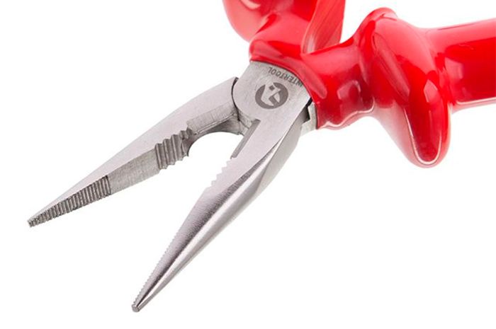 Щипцы удлиненные прямые Intertool 160 мм 1000В (NT-0326)